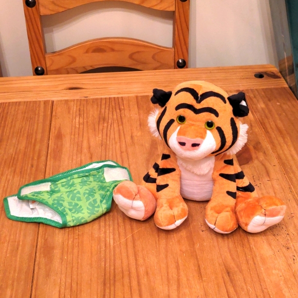 Melissa & Doug Baby Tiger Plush Stuffed Animal - 28cm With Pacifier & Bottle - View #6